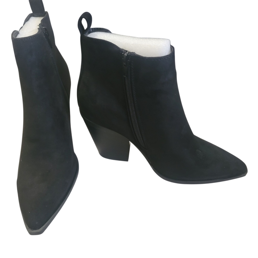 NWOT-Women's Black Ankle Boots, Size 9